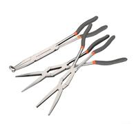 Alicates de desconexión eléctrica de 13 pulgadas con doble junta extendida y asas cómodas para uso en zonas de difícil acceso (B)