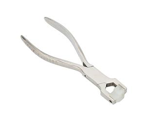 Alicates de doblado de acero inoxidable, alicates profesionales para pulseras con orejas para reparación de relojes, herramienta de doblado de alambre para crear arcos de barras de