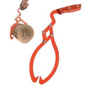 Alicates de elevación de madera - Instrumento duradero Longitud 51Cm, Dispositivo Prevención Deslizamiento Bloqueo, Equipo Profesional | Actividad al aire libre Silvicultura Transporte Carga Terraza