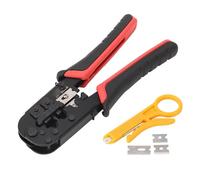 Alicates de engarce NF 5008, engarzadora de red Crim8P 6P RJ ector con cable y pelacables, computadora, Ser Wi