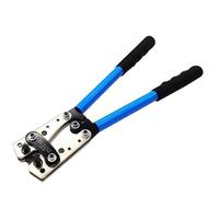 Alicates de engarzado hexagonales manuales HX-50B con matrices intercambiables, 6-50 mm², for terminales grandes(Brown)