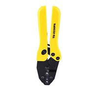 Alicates de engarzado para terminales, cables y conectores de alambre; herramienta profesional de engarzado manual con mango ergonómico antideslizante, compatible con cables RG58 y