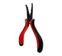 Alicates de enlace de bola para mantenimiento de coches de helicóptero a control remoto, alicates de metal con diseño de resorte para espacios reducidos, unidad individual roja