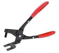 Alicates de extracción de ganchos de escape para automoción herramienta de extracción de ojales de goma con mango ergonómico, construcción de acero inoxidable, 30 cm de garaje (sección B)