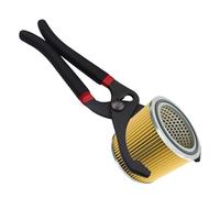 Alicates de filtro de aceite, acero de aleación de alta resistencia de 10 pulgadas/12 pulgadas, herramienta de llave de filtro de aceite ajustable, llave antideslizante portátil con serrado resistente