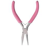 Alicates de joyería con punta media redonda para hacer alambres, herramienta esencial para manualidades y herramientas de encordado de cuentas de joyería