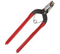 Alicates de Joyería de Mano Multifunción 12mm para Bricolaje | Herramienta Metálica Roja, Sujeta Cadenas y Gemas de Imitación, para Artesanía y Trabajos Manuales