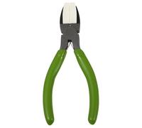Alicates de Nailon de Punta Plana para Joyería, Metal y Anillos | Acero al Carbono, Protege la Superficie, para Alambre y Bisutería, Taller de Abalorios, Uso Cómodo