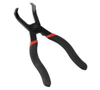 Alicates de pasador para sujetadores de clip de panel de pin central de 30°, herramienta de extracción de remaches de plástico, herramienta manual de acero al carbono