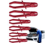 Alicates de pellizco - Alicates de tubería de línea | Abrazadera de trinquete antideslizante resistente para fontanería, proyectos domésticos, trabajos eléctricos, instalación industrial de HVAC