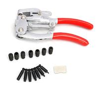 Alicates de perforación,Alicate Sacabocados para placa de metal y cuero,Kit de punzonado de metal,cortadores perforación de acero manuales,ajuste de profundidad 6~41 mm,Tamaño de agujero 2 mm a 7 mm