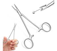 Alicates de piercing de 3 mm, alicates de acero inoxidable, piercing de bola, accesorio para bolas, herramienta para abrir y cambiar de oreja, labio, ombligo, lengua, nariz, ceja