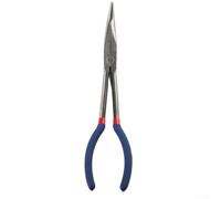 Alicates de punta de aguja de 11 pulgadas con construcción de acero forjado 40CR y múltiples opciones de cabeza doblada para un posicionamiento preciso (C)