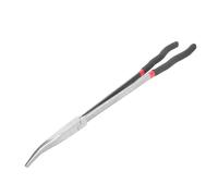 Alicates de punta de aguja, herramienta manual de 16 pulgadas, 400mm, 25 grados, abrazadera de enfriamiento de alta temperatura de acero para trabajo de herramienta de torneado de
