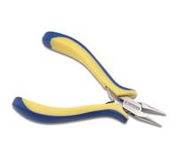 Alicates de punta de cadena Beadalon estilo ergon mico azul/amarillo