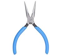 Alicates de punta fina de corte ultrafino de grado industrial, mini herramienta manual profesional de acero al cromo vanadio para puertas de plástico, rebabas, cables blandos,