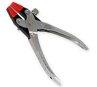 Alicates de punta plana de acción paralela ajustables, mandíbulas dobles de nailon, herramientas para joyería, arte y manualidades 170 mm, 1 par de mandíbulas de repuesto PTL