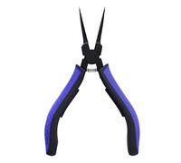 Alicates de punta plana de mandíbula compacta y suave, construcción de acero duradero para ajustes de joyería fina y arreglos de dispositivos, uso prolongado, equipo de reparación de teléfonos