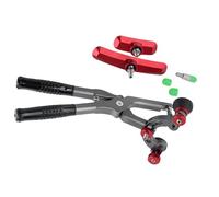 Alicates de reparación de abolladuras de aleación de aluminio con múltiples accesorios para reparar capós de vehículos y bordes de puertas Reparación eficiente de hendiduras en los bordes de
