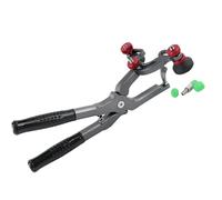 Alicates de reparación de abolladuras de aleación de aluminio con múltiples accesorios para reparar capós de vehículos y bordes de puertas Reparación eficiente de hendiduras en los bordes de