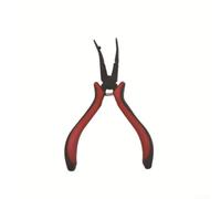 Alicates de reparación de helicópteros y aviones con parte trasera con resorte y cabeza perforada diseñados para un agarre óptimo de objetos y reducir la fatiga de la mano