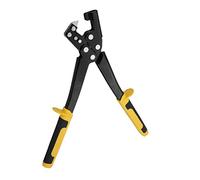 Alicates de Riel y Verticales, Alicates de Punzonado Fijos de Quilla de Acero Ligero, Crimpadora de Pernos con Mango para Decoración de Techo