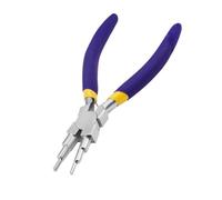 Alicates De Seis Pasos Aleación Hierro Calidad Para Fabricación Joyas Multifuncionales Envoltura Alambre Y Elaboración Cuentas Con Agarre Cómodo Y Antideslizante Alicates