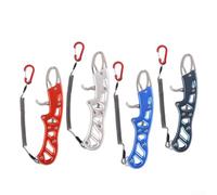 Alicates de señuelo elegantes y eficientes hechos de acero inoxidable 304 robusto con innovadora función de alambre antipérdida (azul)