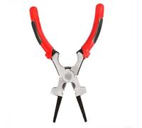 Alicates de soldadura de boca plana para quitar alambre de corte y desmontaje, herramienta manual de metal para soldar trabajos auxiliares en taller