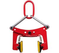 Alicates De Sujeción para Elevación, Eslinga De Anillo para Mármol Y Bloques De Hielo, Apertura Ajustable De 12 a 24 Cm, Manejo Seguro De Piedras Y Materiales Pesados (One Color 10 Inches)