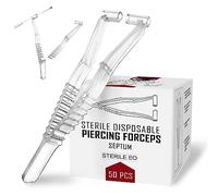 Alicates desechables estériles para perforar plástico 50 piezas fáciles doblar de un solo uso Warrior Septum