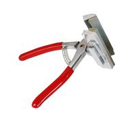 Alicates ergonómicos de estiramiento de lona con mandíbula de acero inoxidable adecuados para engrapado de marcos sin esfuerzo, suministros de arte, engrapadora de marco de 12 cm para lienzo