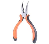 Alicates ergonómicos para deshuesar aves de corral con resorte y nariz curvada con agarre cómodo para cocineros de cocina, procesamiento de aves de corral