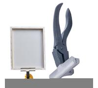 Alicates Estiradores de Lienzo - Para Montar Marcos De Cuadros Al Óleo - Con Mango De Retorno Por Resorte, Herramienta Para Artistas En Creación Artística, Exteriores Y Taller Artístico