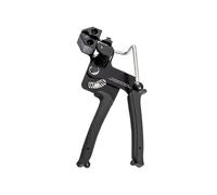 Alicates for bridas de cables de acero inoxidable, herramienta manual for bridas de mangueras de metal reutilizables, juego de bridas for sujetar y soltar la tubería, 100 Uds., 4,6-12mm(Black PG200)