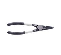 Alicates industriales para anillos de presión de nariz doblada recta, alicates ergonómicos, herramienta de extracción de broches para quitar alicates profesionales rectos y doblados