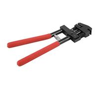 Alicates Joggler de mano para ajustar bordes de 5 mm, herramienta de doble función para perforar y doblar, de acero al cromo vanadio con mango antideslizante para soldadura y repar