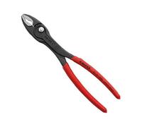 Knipex TwinGrip Alicate de agarre frontal ajustable negro atramentado, recubiertos de plástico antideslizante 200 mm 82 01 200