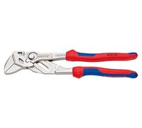Knipex Tenaza llave alicate y llave en una sola herramienta cromado, con fundas multicomponentes 250 mm 86 05 250