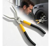 Alicates Muelle Lavadora Herramienta expansion para Cambiar Goma de Puerta y Tambor Extractor de Resorte Sello extractor lavadora para Aro Retenedor Brida Metálica Compatible con L-G Sa-m-sung