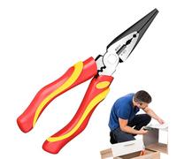 Alicates multifunción - Alicates de 8.07 pulgadas | Herramienta de acero - 255 g de corte preciso duradero con pelacables, multifuncional, ideal para electricistas, reparación de construcción, uso