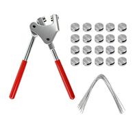 Alicates Multiusos Traje,Tornillo de Banco con Mango Recto,Juego de Alicates para Trabajar sin Esfuerzo,Precintadora Aplicable a Sellar Electricidad,Contadores de Gas y Contenedores Logísticos