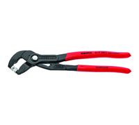 Alicates para abrazaderas de manguera Knipex Tools 85 51 250 C de 10"" para abrazaderas de clic