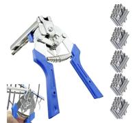 Alicates para Anillos de Cerdo | Tipo M Multiusos Para Anillas,Herramientas Para Avicultura, Tapicería, Malla y Bricolaje