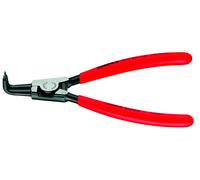 Knipex Alicate para arandelas para arandelas exteriores de ejes negro atramentado, recubiertos de plástico 125 mm 46 21 A11