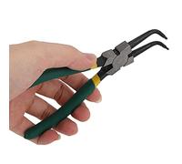 Alicates para Arandelas, Alicates de Anillo a Presión, Juego de tenazas de montaje, Herramienta Manual Alicates Alicates Internos Doblados Tool Steel Install inner spring in the holeTotal