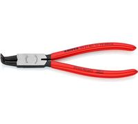 Knipex Alicate para arandelas para arandelas interiores en taladros negro atramentado, recubiertos de plástico 170 mm 44 21 J21