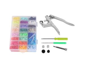 Alicates para botones a presión, botón T-5, resina, plástico, botón a presión, pañal de tela, 694 g, Yue nuevo