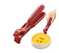 Alicates para calefacción - Herramienta de cocina antiquemaduras, clip para cuenco multifuncional con diseño antideslizante, mango totalmente recubierto de silicona para mayor seguridad | Pinzas para
