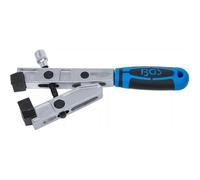 Alicates para collares de fuelles de eje - acodado 90 grados, operación de torsión - Precisión y ergonomía - D-Work